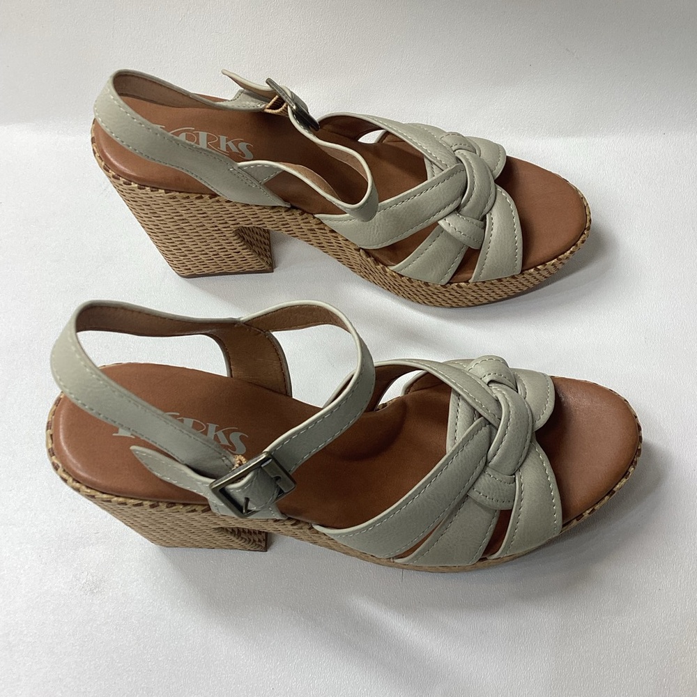 Korks Dee Wedge Platform Sandal Size 9 - Picture 4 of 12